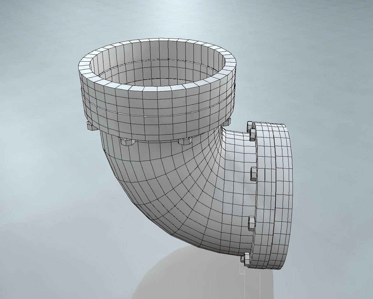 Rusted Pipe 006 3D model_1