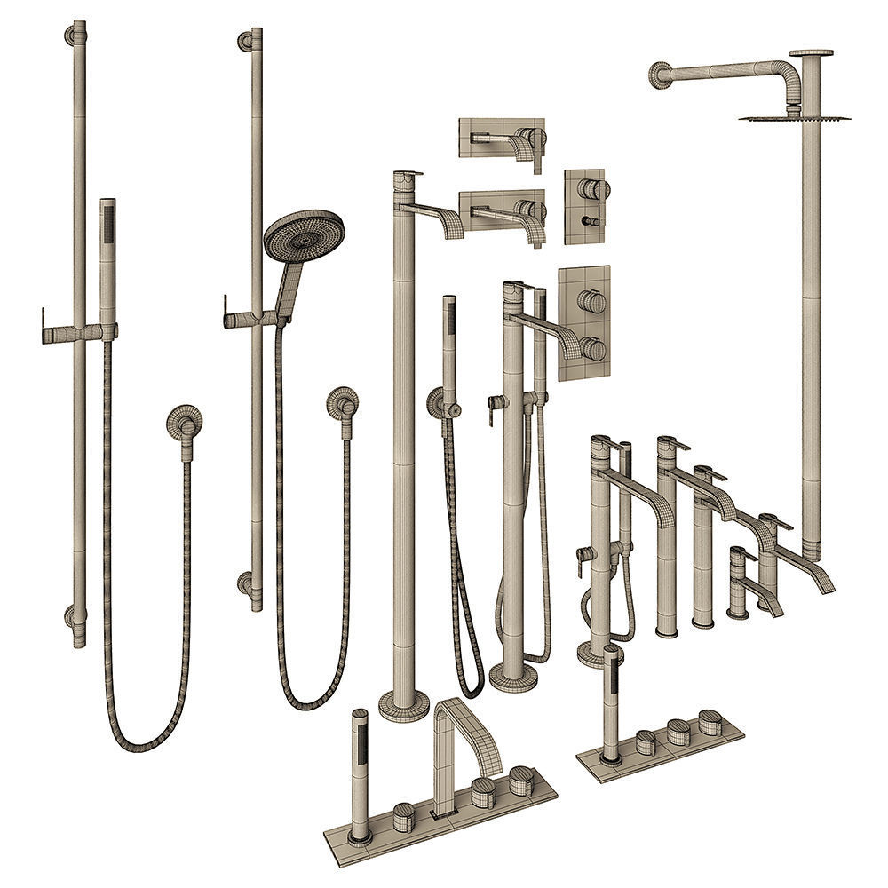 Mixer pack 3D model_1