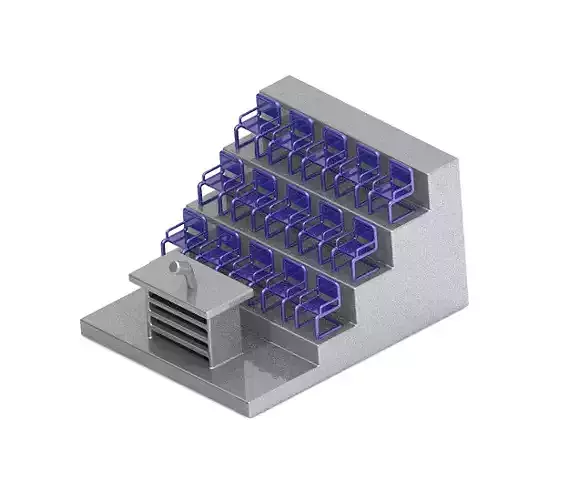 Stylish Classroom 3D print model
