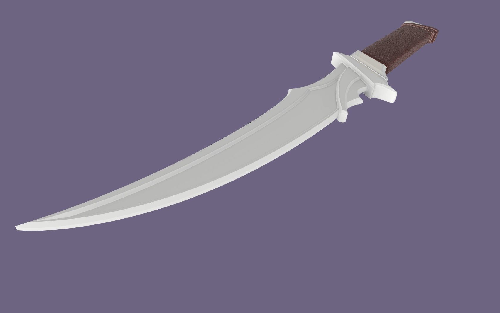 Kelvin Klingon Dagger 3D print model_2