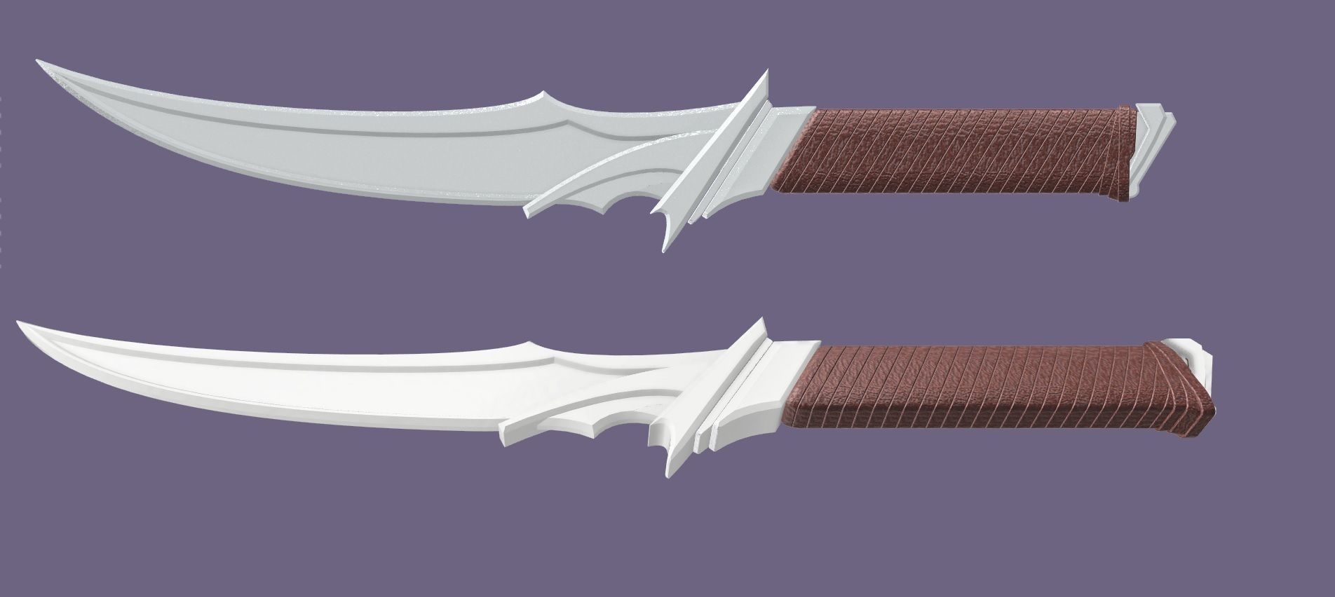 Kelvin Klingon Dagger 3D print model_3