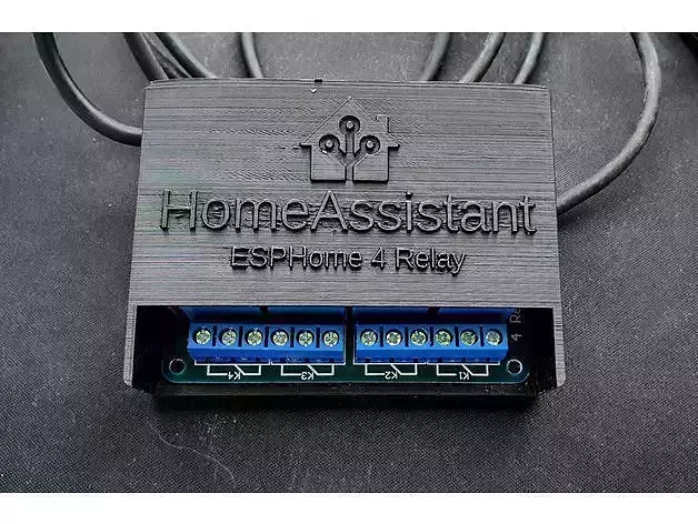 4 Relay Module Box Free 3D print model
