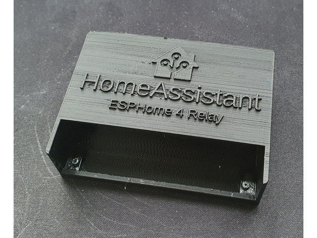 4 Relay Module Box Free 3D print model_3