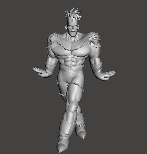 Recoome Dragon Ball 3D Model 3D print model