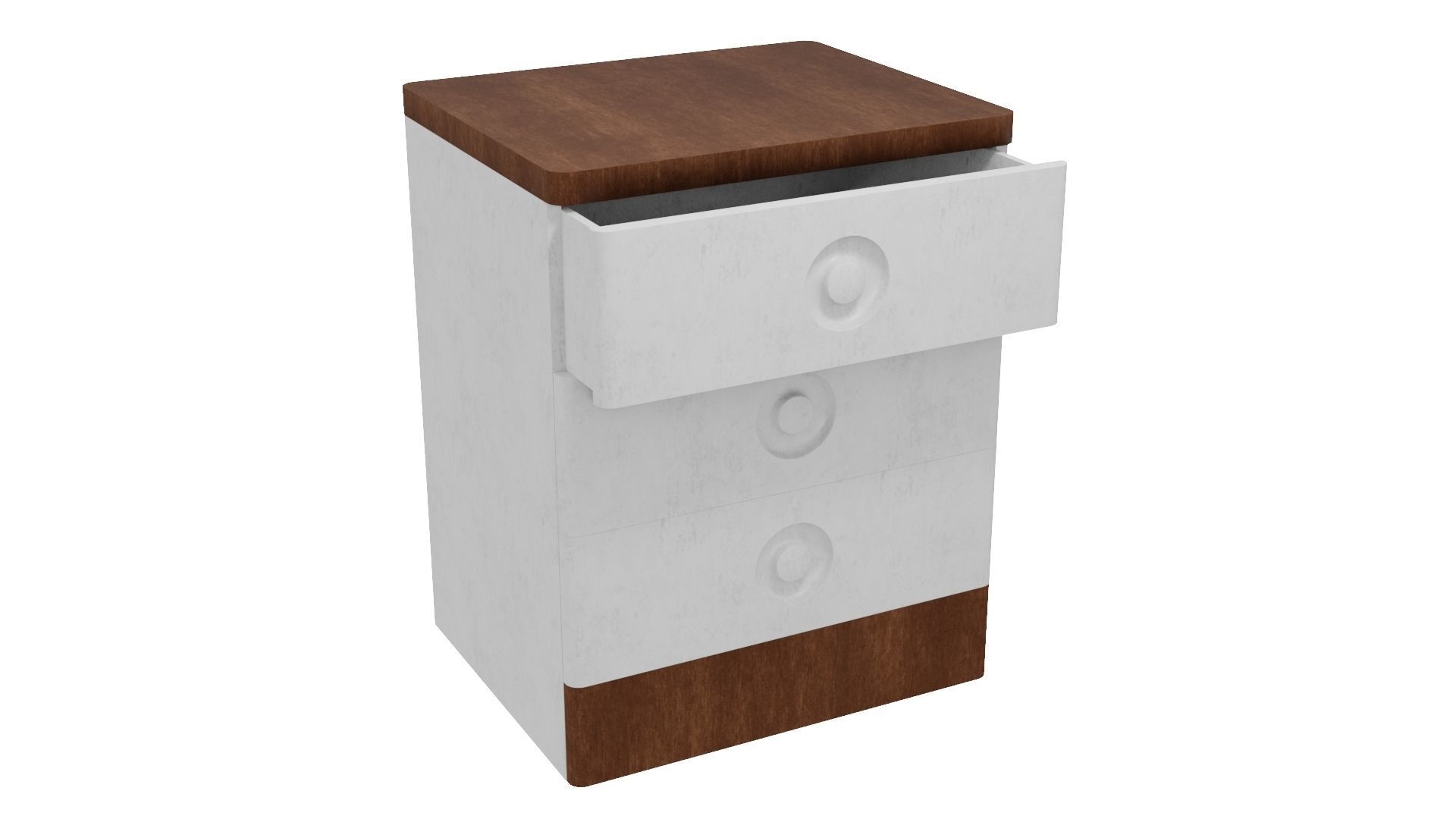 Chest Of Drawers 3D Model Low-poly 3D model_6