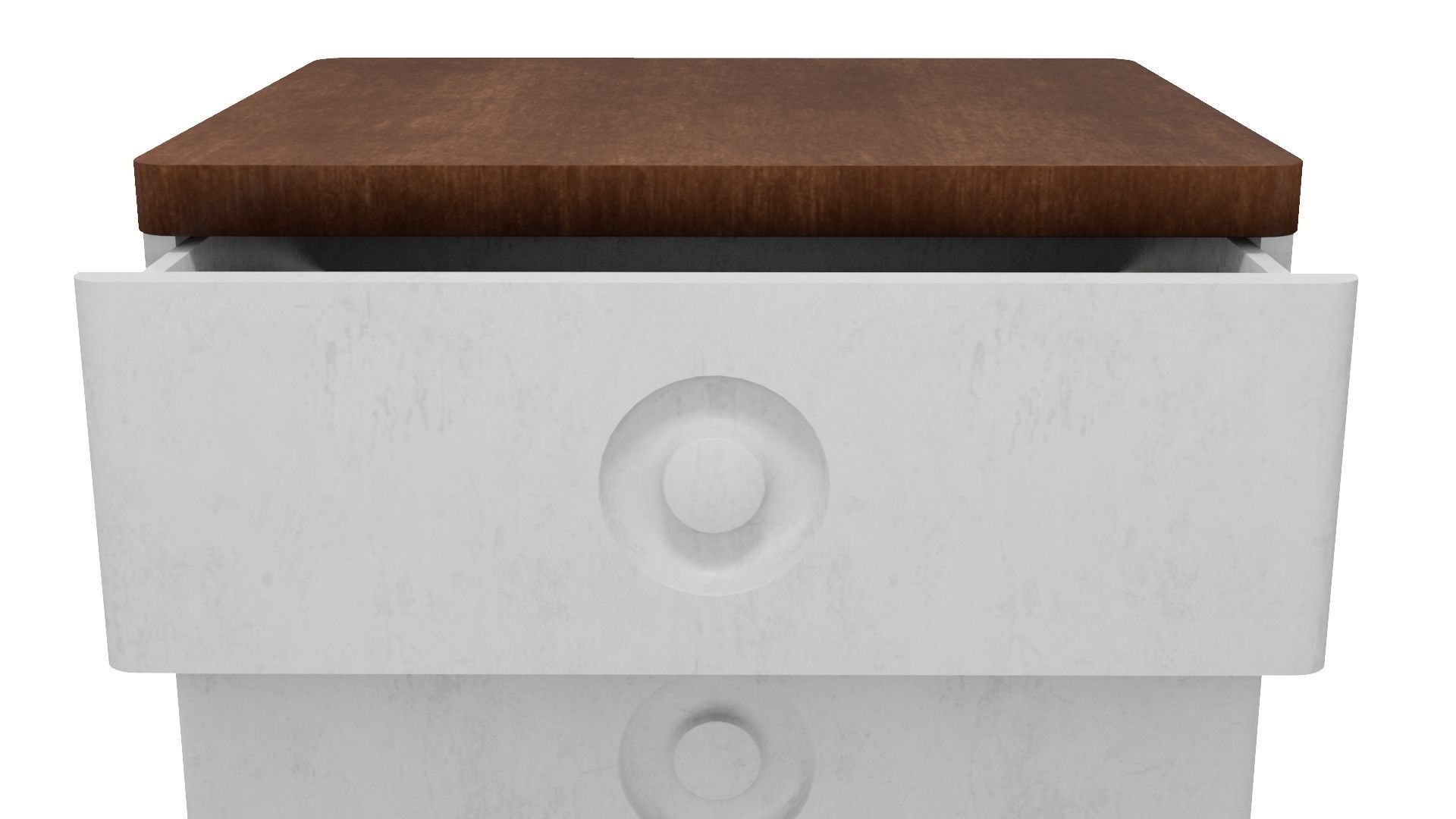 Chest Of Drawers 3D Model Low-poly 3D model_2