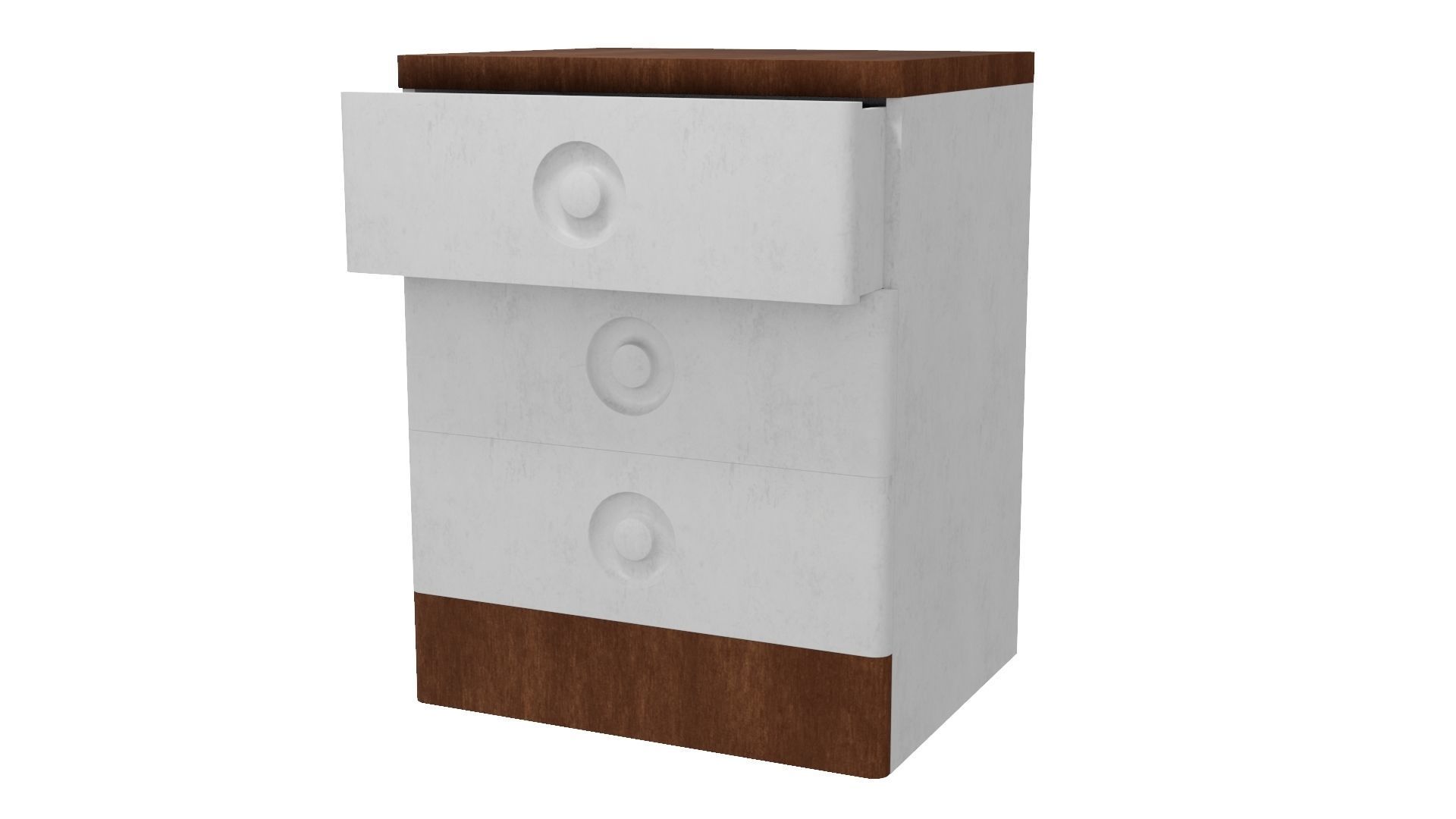 Chest Of Drawers 3D Model Low-poly 3D model_11