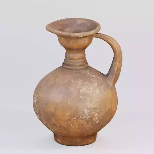 Ancient terracotta water jug