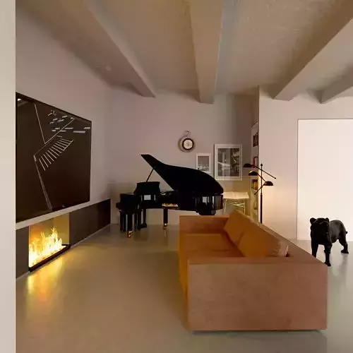 piano with chair