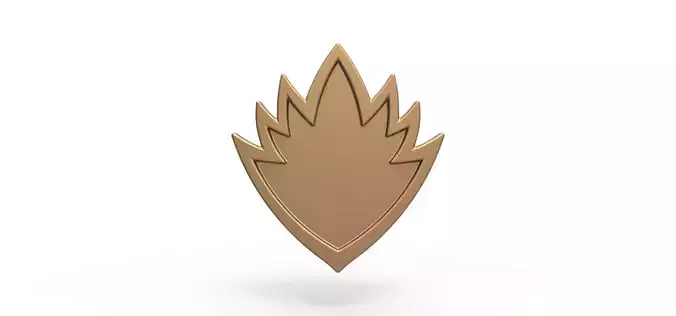 Ravager Badge from the movie Guardians of the Galaxy 3D print model