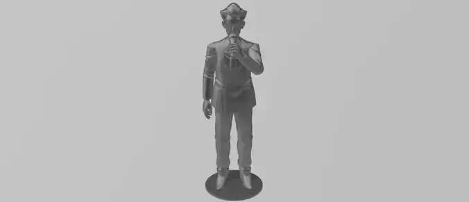 World Tournament Announcer 3D print model