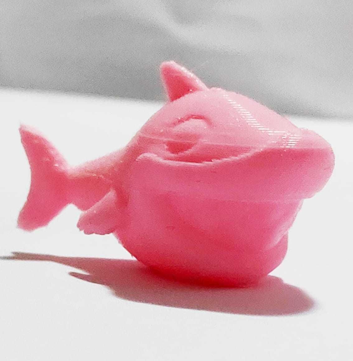 Funny Shark 3D print model_7
