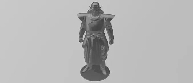 Kibito statue 3D print model
