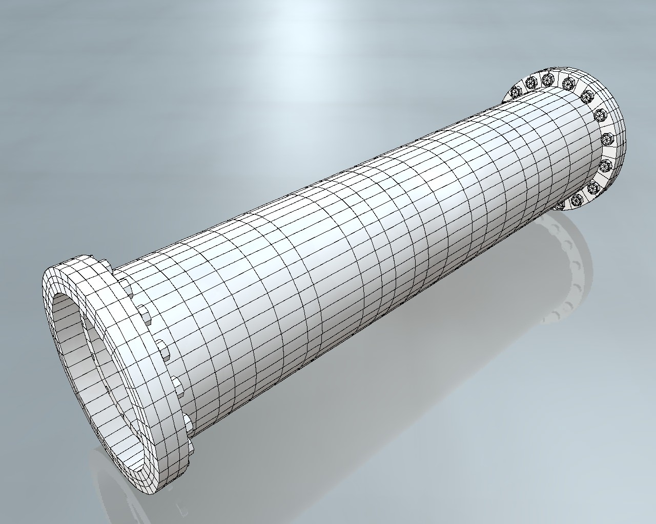 Rusted Pipe 003 3D model_1