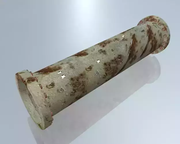 Rusted Pipe 003
