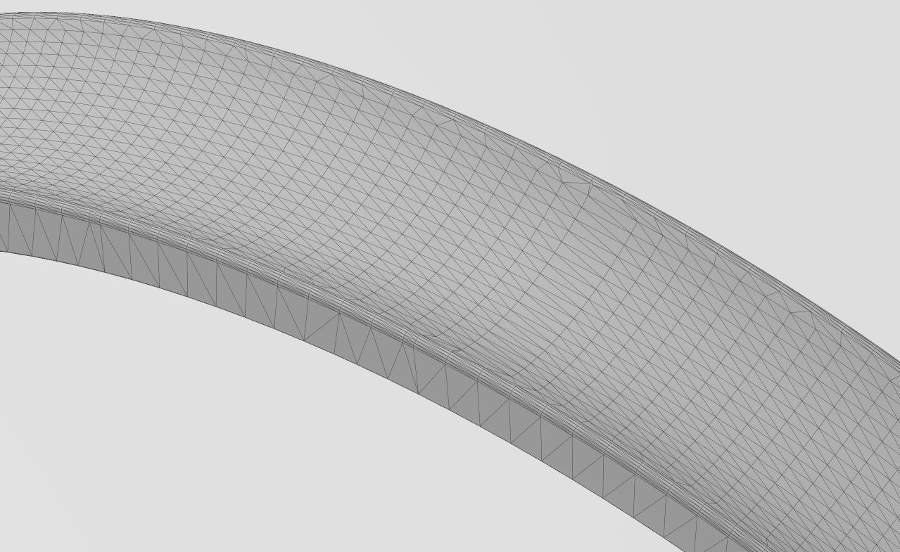 Simple Concave cuff bracelet 3D print model_13