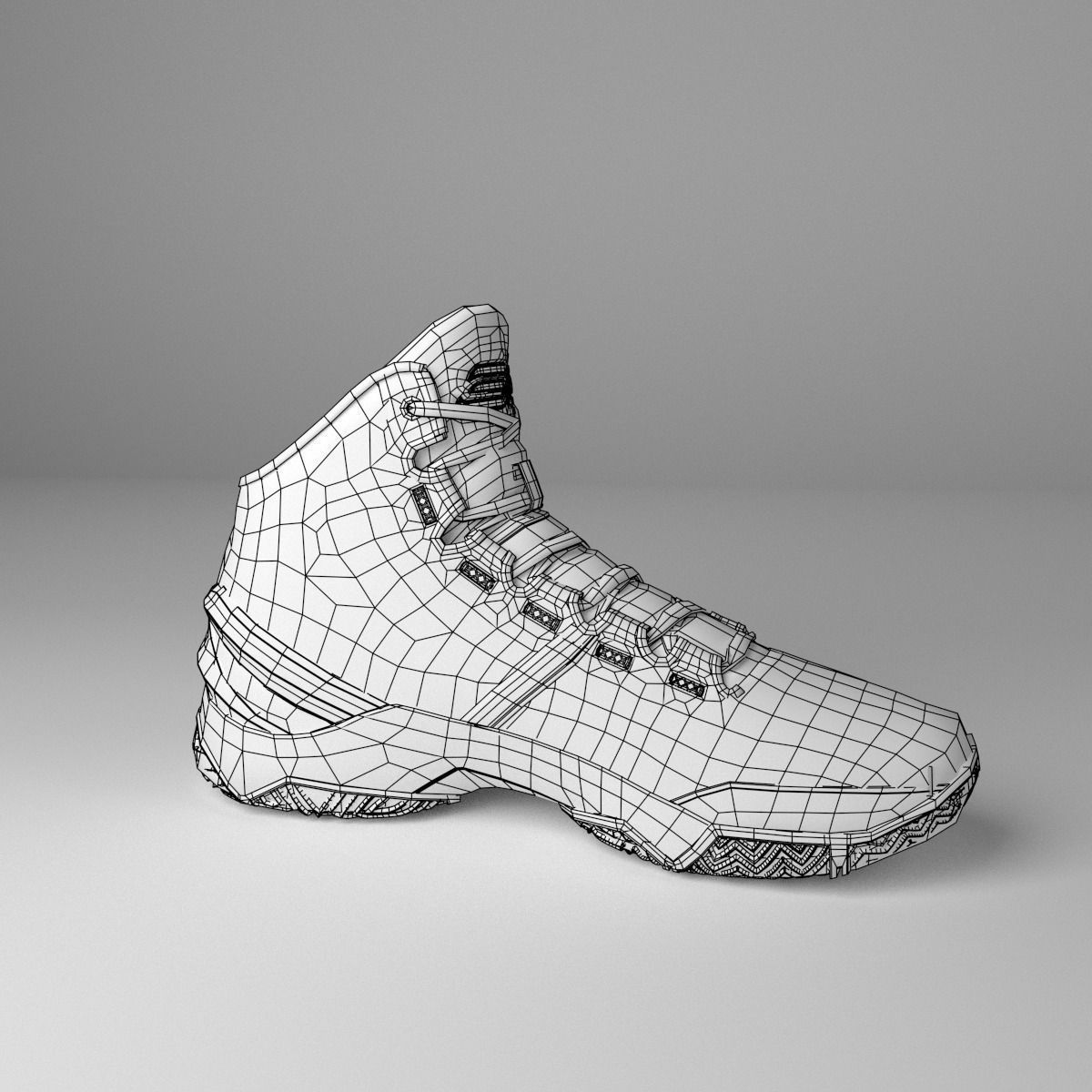 Under Armour Curry Two 3D model_7
