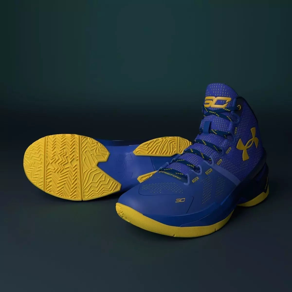 Under Armour Curry Two 3D model