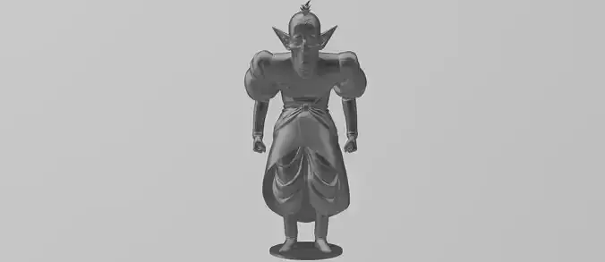 Kaioshin man in robe 3D print model
