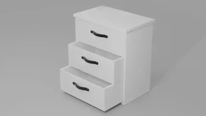 Cabinet for Display with white color