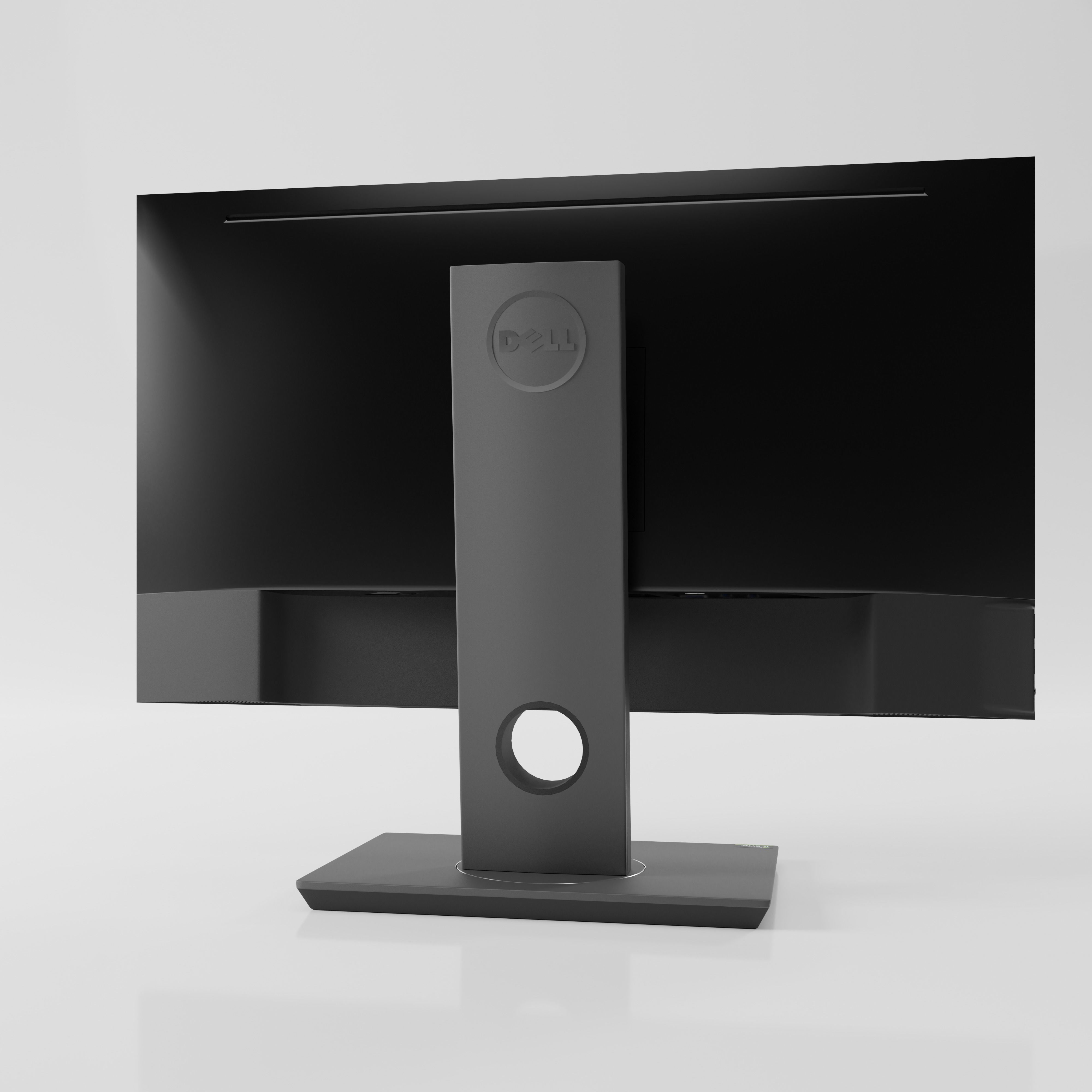 PC gaming monitor DELL S2712DG  3D model_2