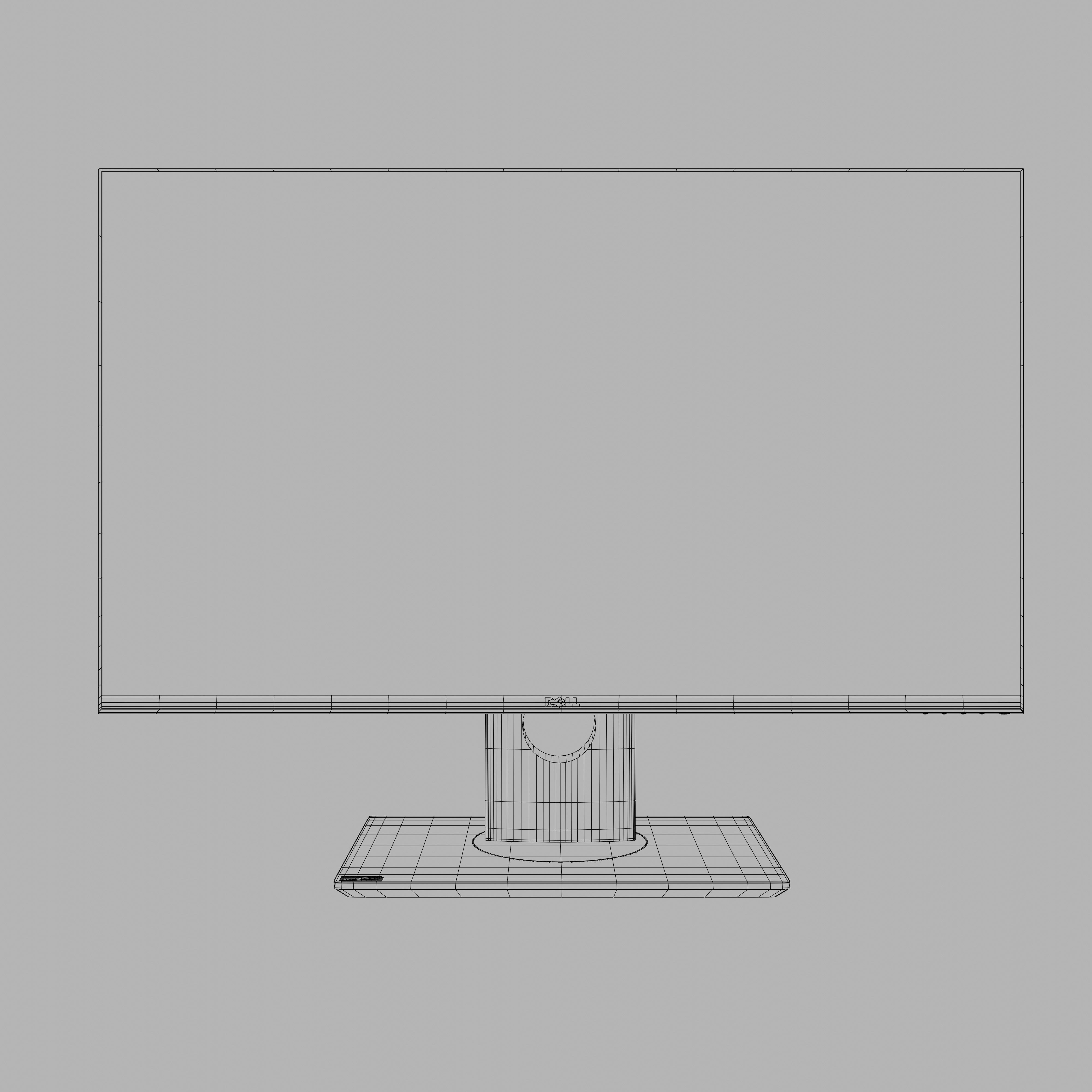 PC gaming monitor DELL S2712DG  3D model_1
