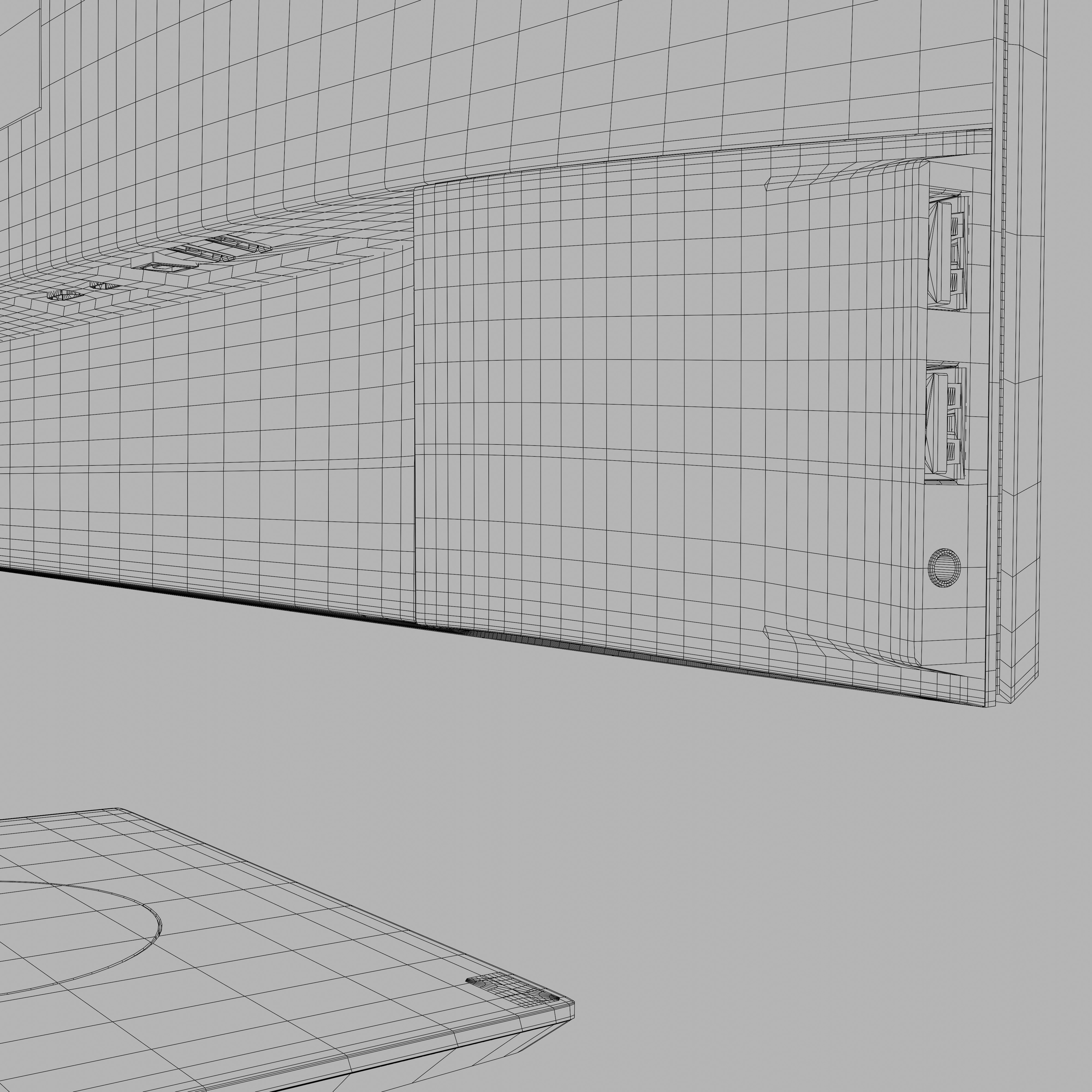 PC gaming monitor DELL S2712DG  3D model_5