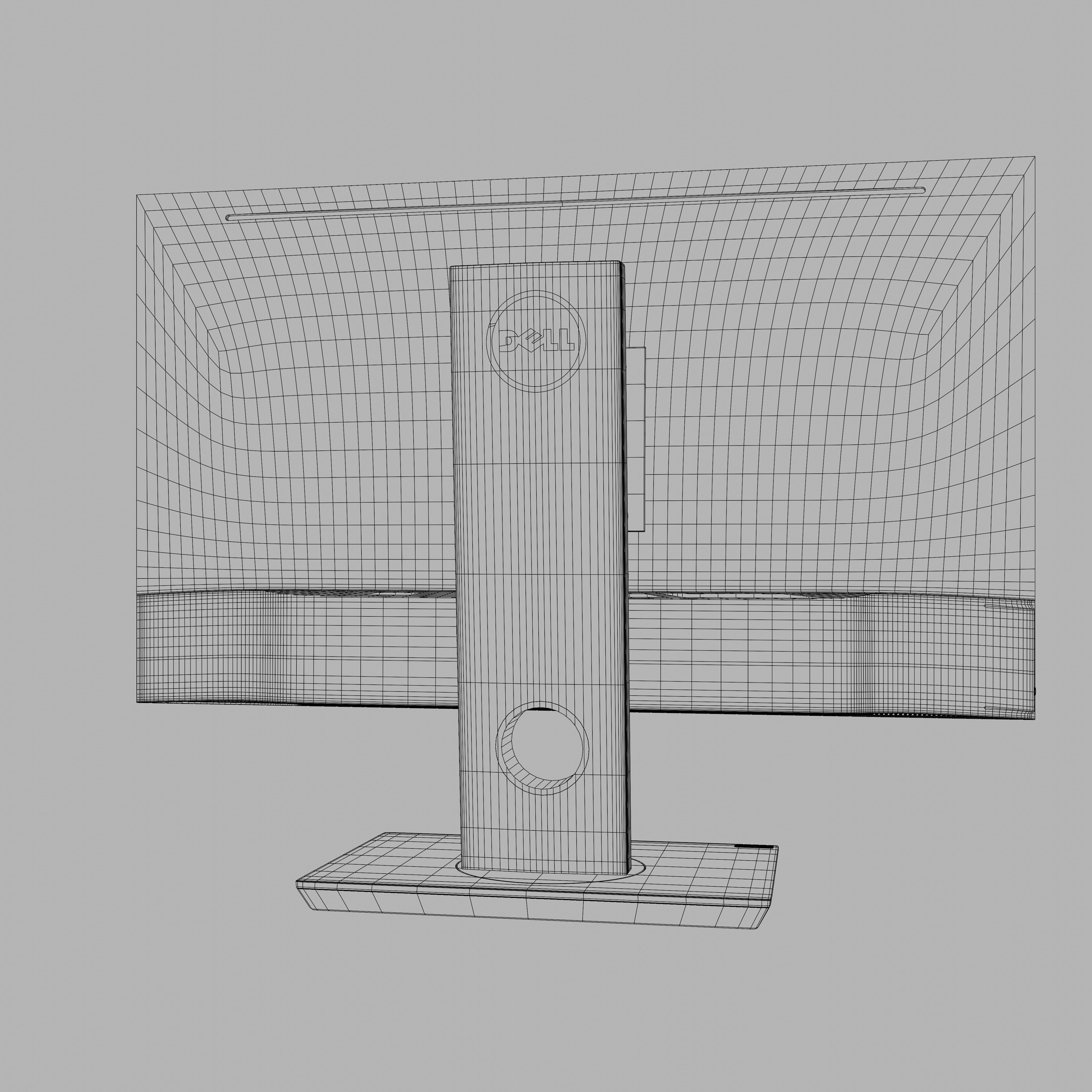 PC gaming monitor DELL S2712DG  3D model_3