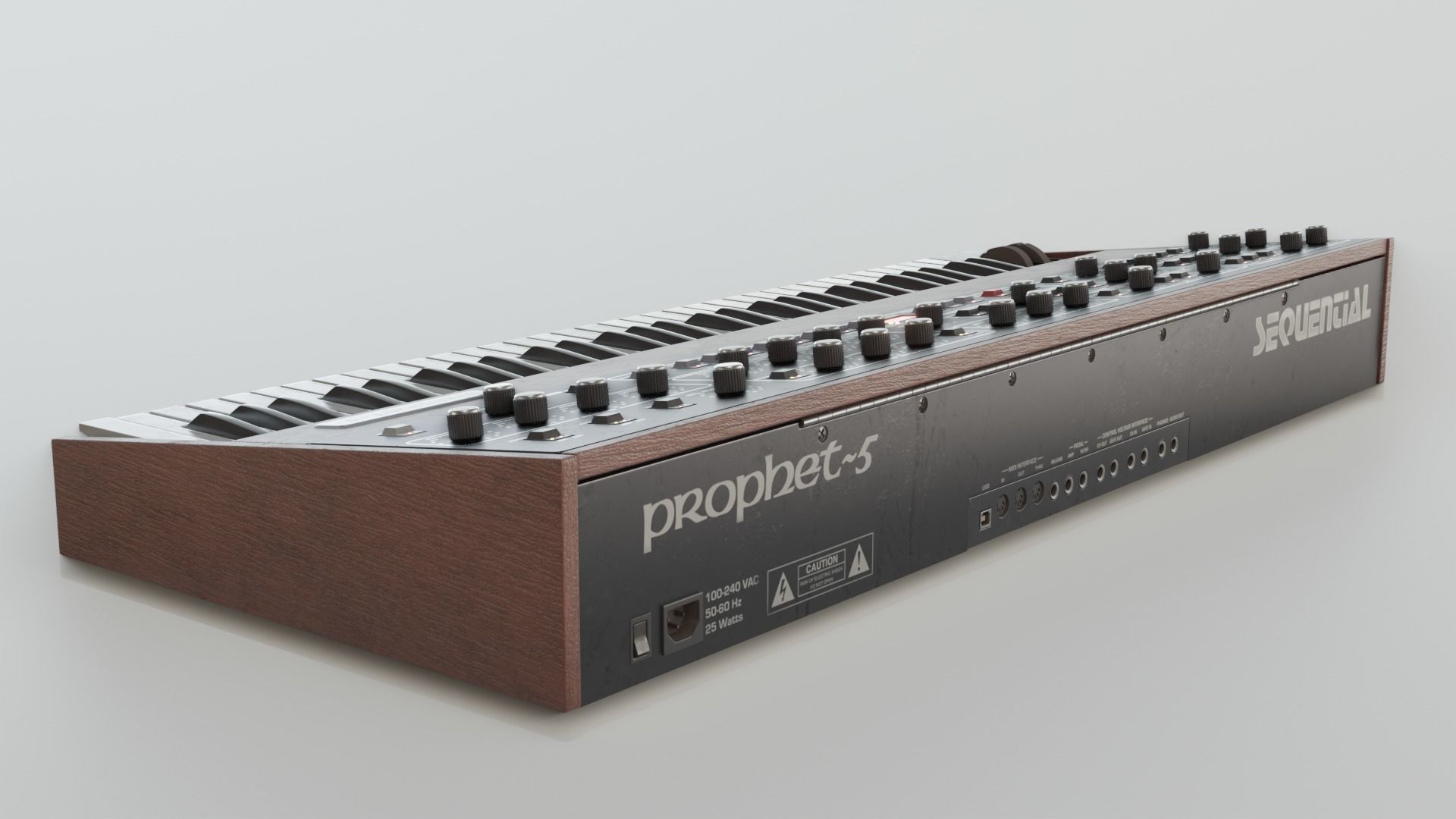 Sequential Prophet 5 3D model_3