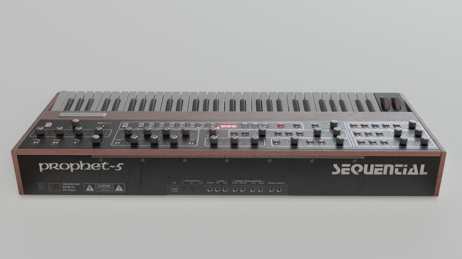 Sequential Prophet 5 3D model_4