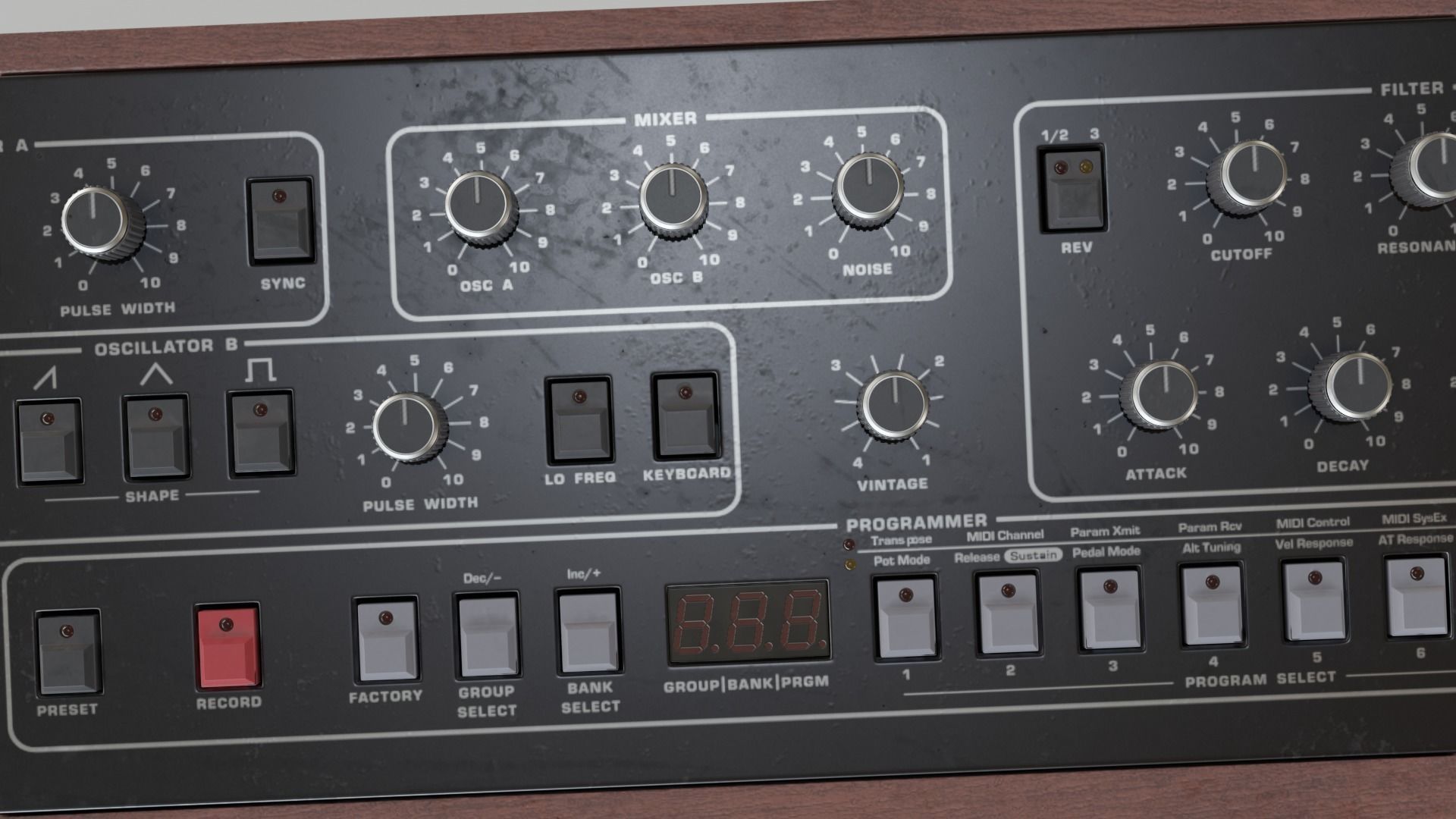 Sequential Prophet 5 3D model_10