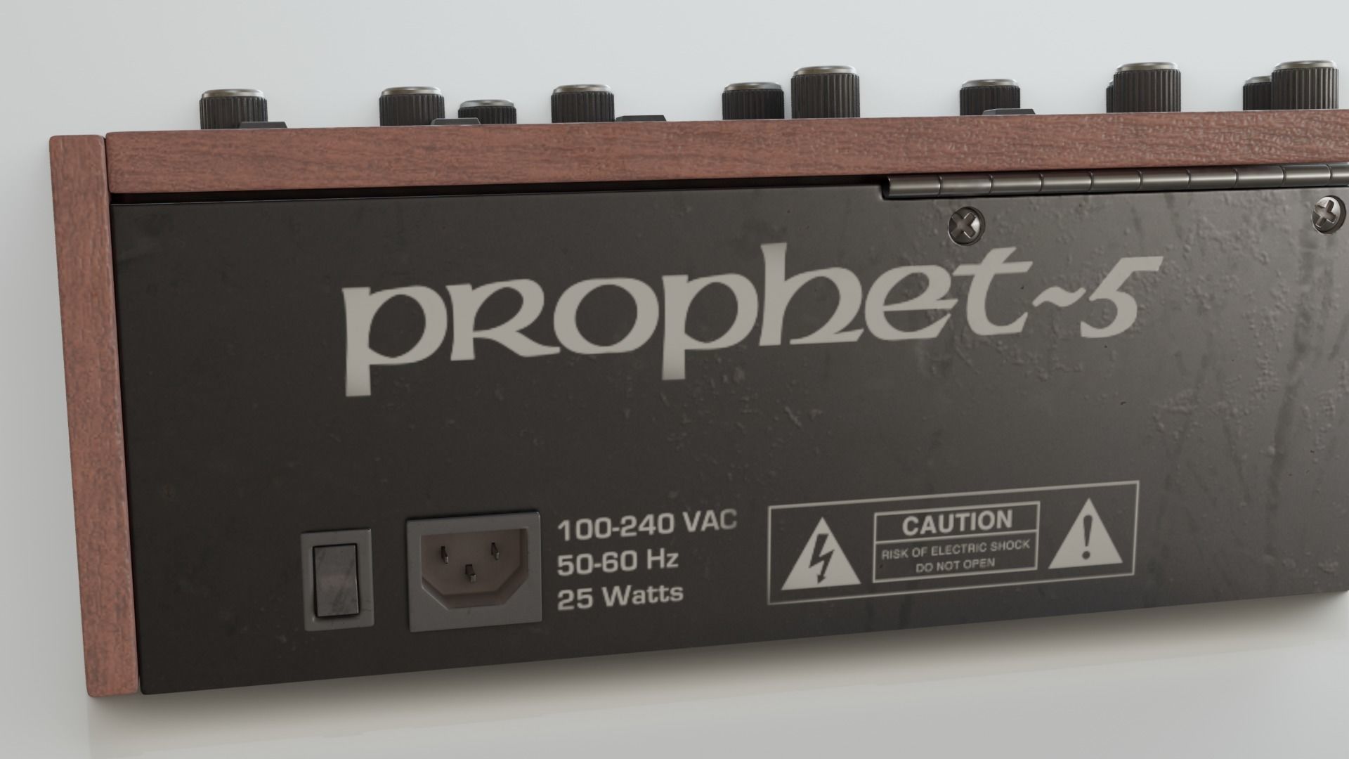 Sequential Prophet 5 3D model_5