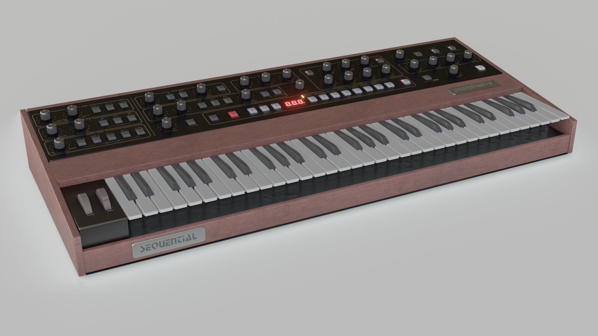 Sequential Prophet 5 3D model_7