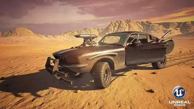 Post Apocalyptic car