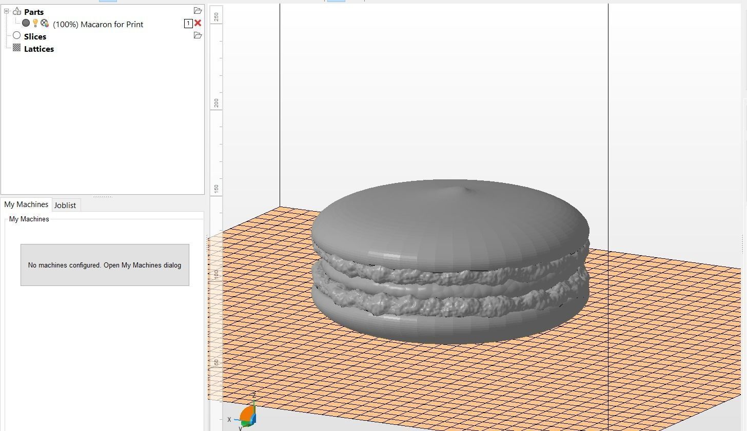 Macaron 3D Model 3D print model_5