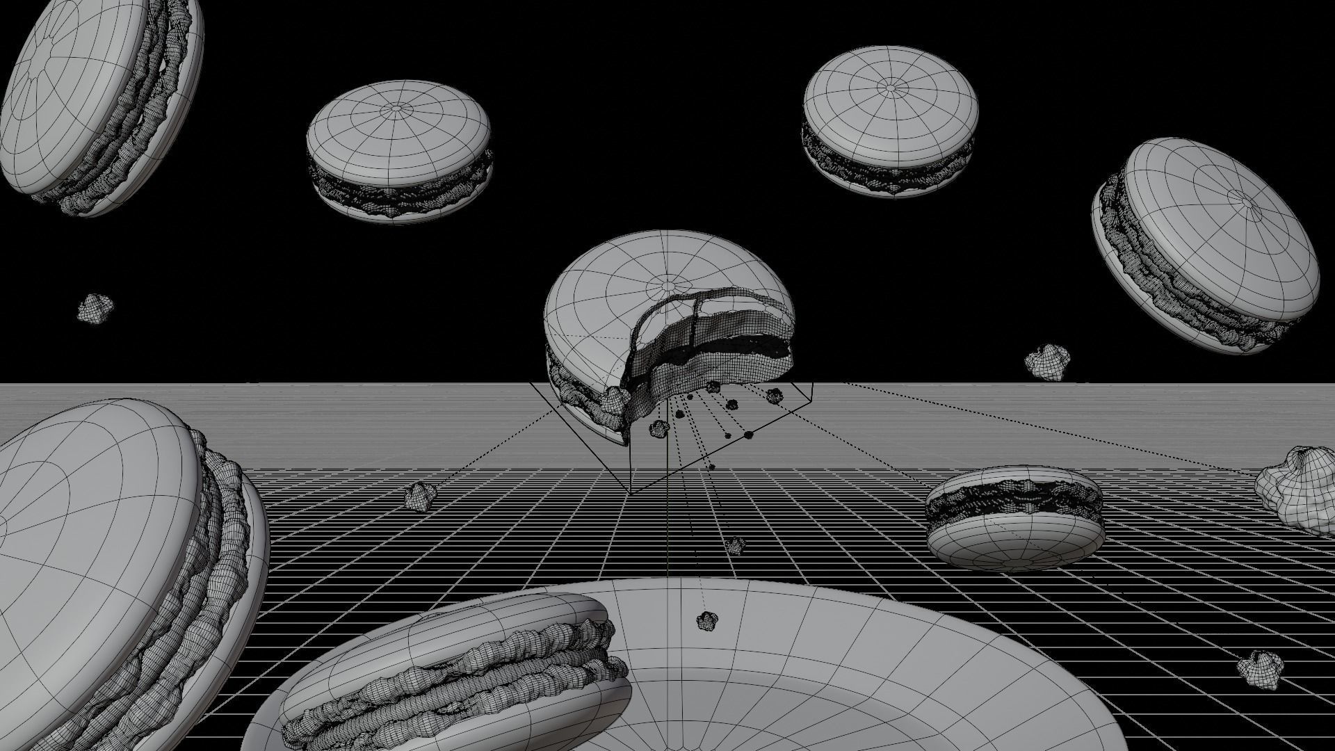 Macaron 3D Model 3D print model_3