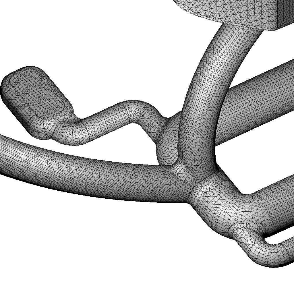 Stylish Bicycle 3D print model_8