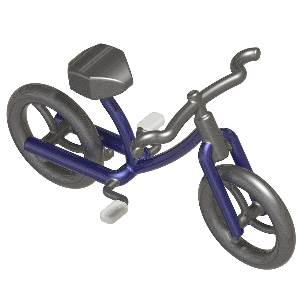 Stylish Bicycle 3D print model_2