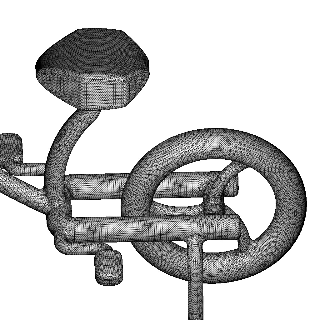 Stylish Bicycle 3D print model_7