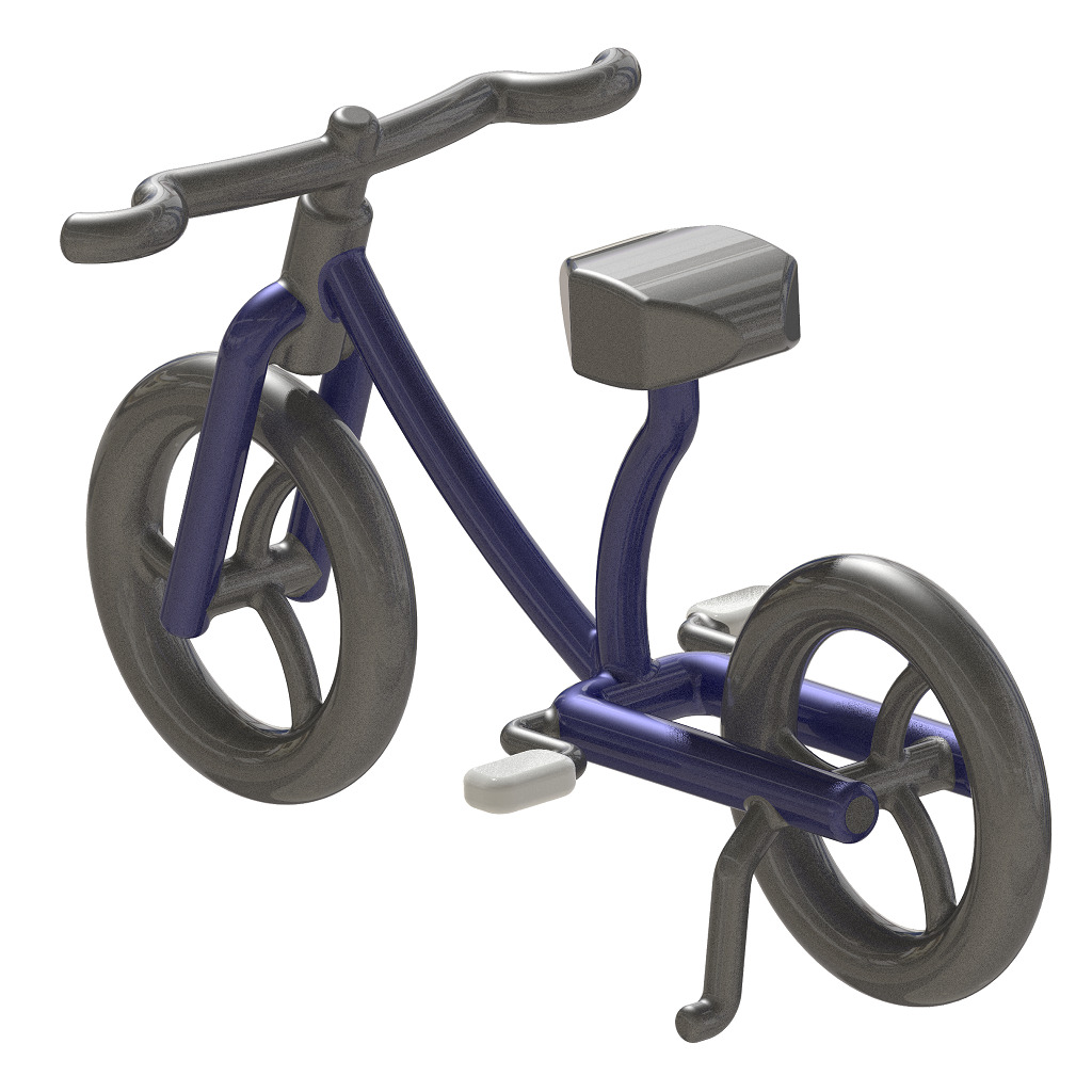 Stylish Bicycle 3D print model_1