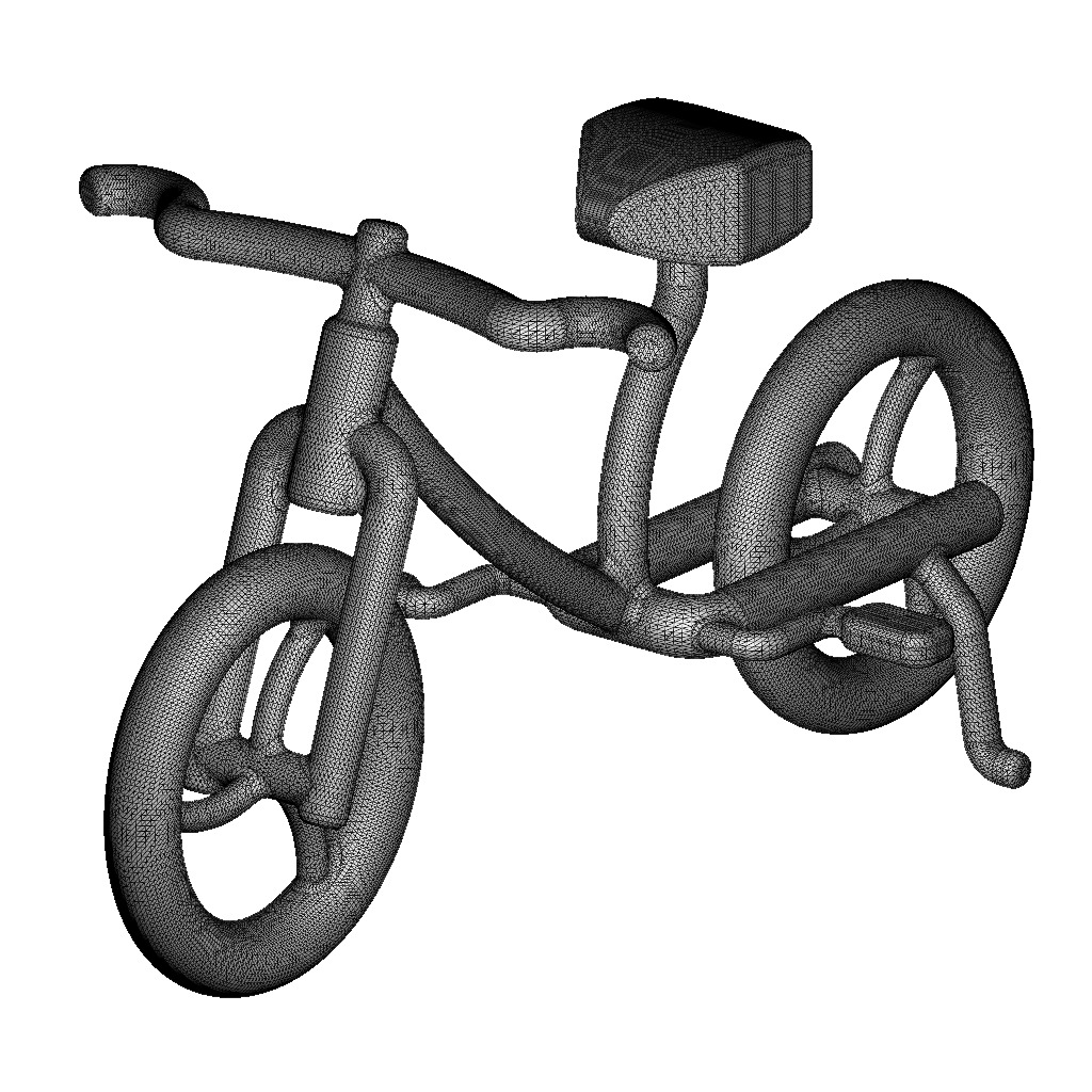 Stylish Bicycle 3D print model_4