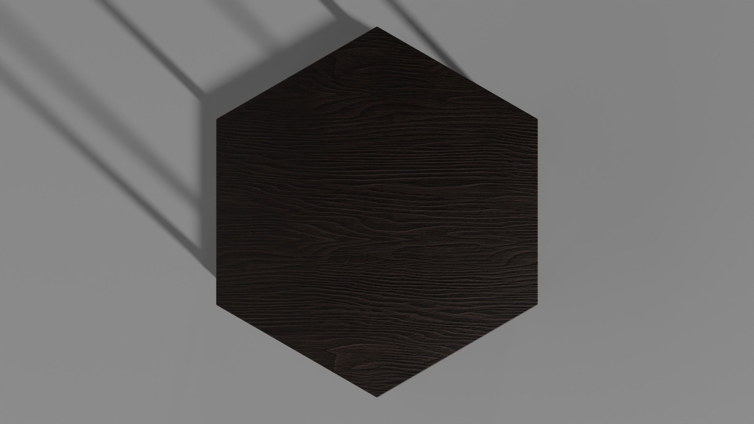 Hexagon Table Ante Low-poly 3D model_1