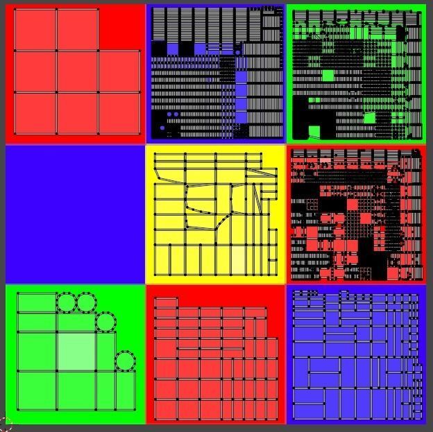 custom sci-fi car Low-poly 3D model_37