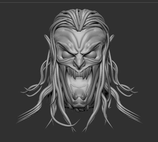 Null Head Marvel 3D print model
