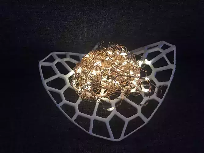 Voronoi Light Pad 3D print model