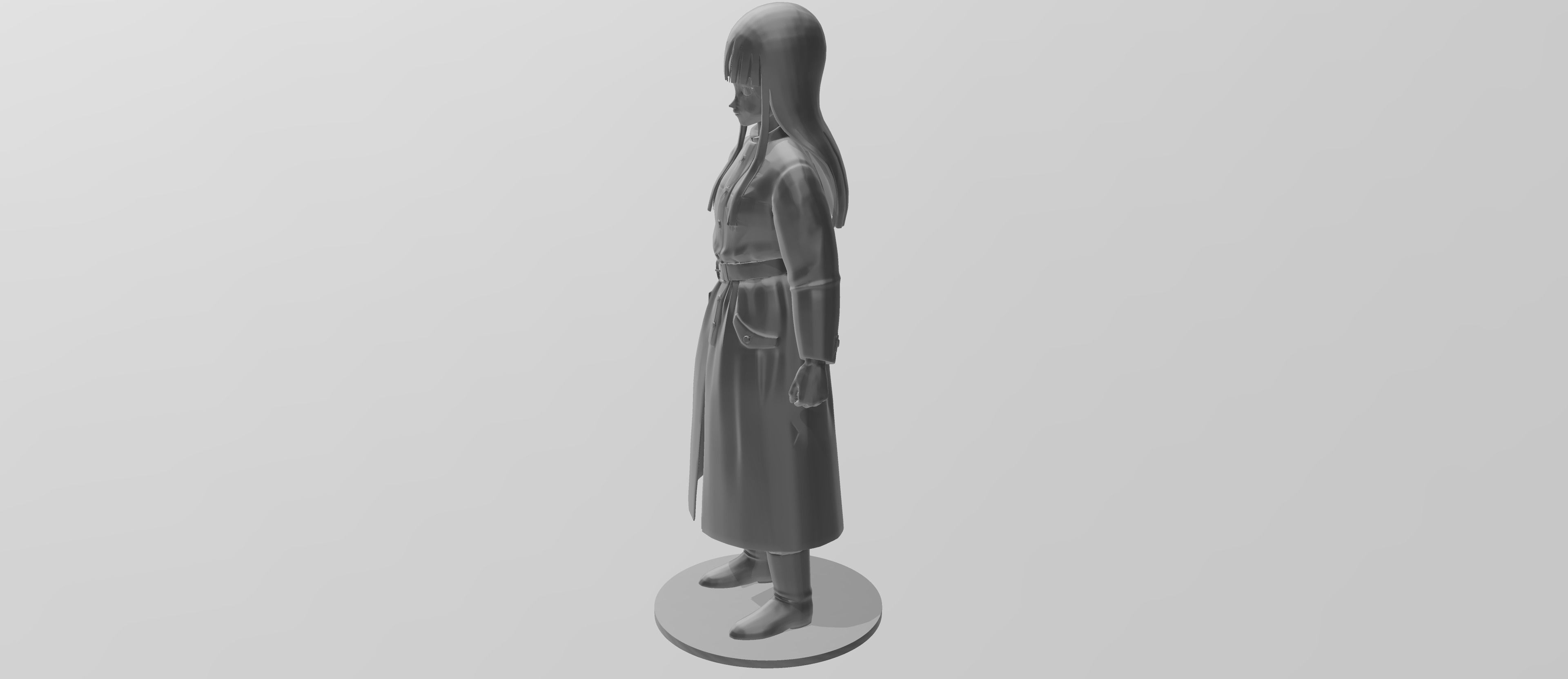 Mai from Dragon Ball 3D print model_1