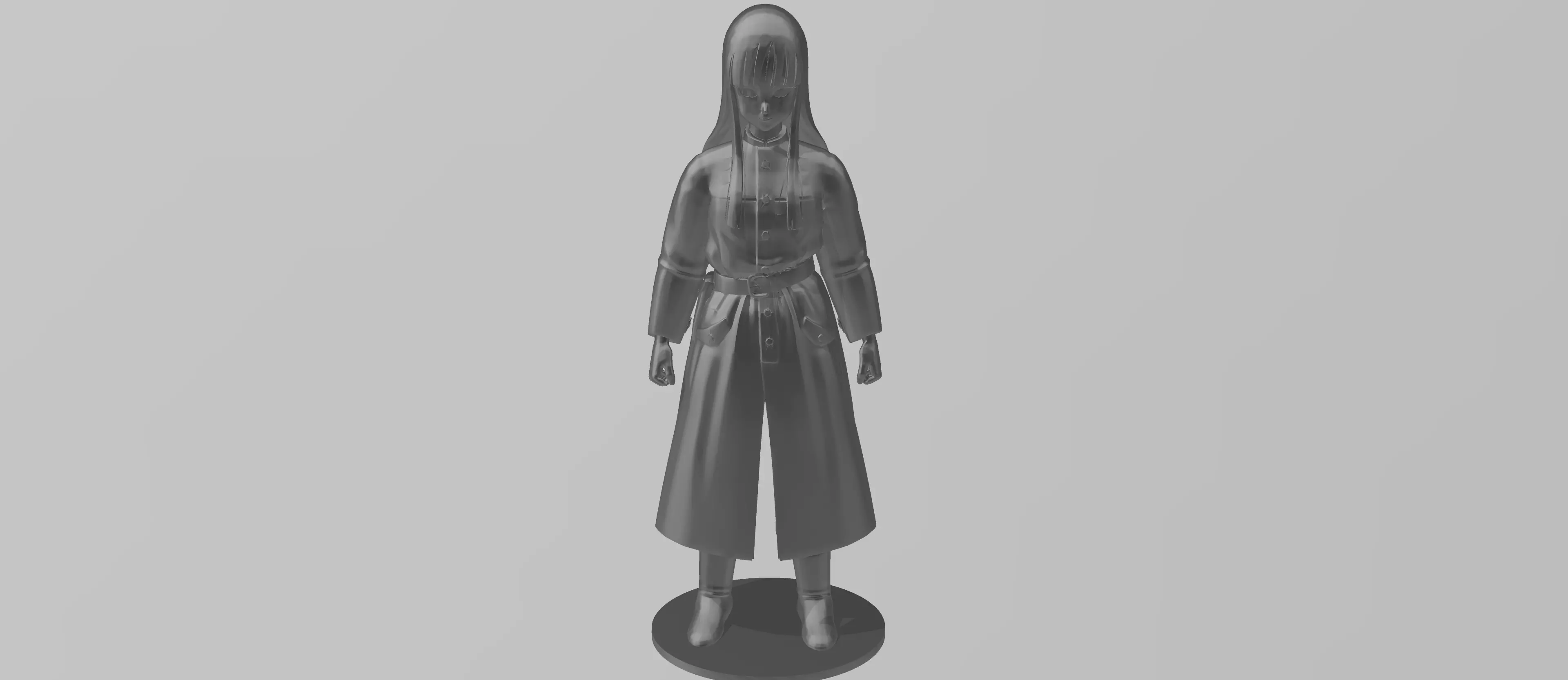Mai from Dragon Ball 3D print model_0