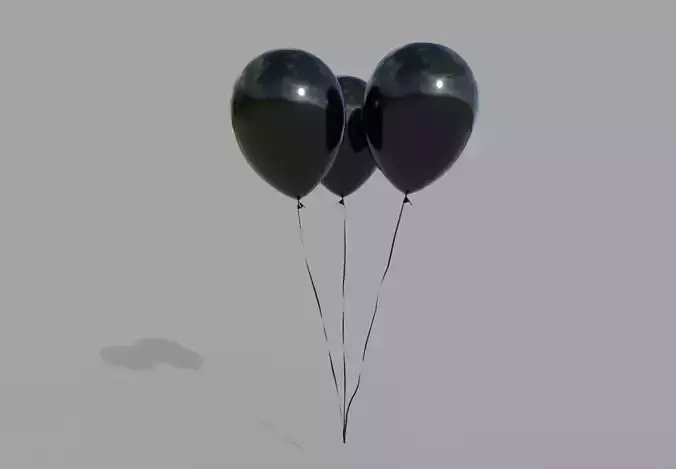 Black balloons