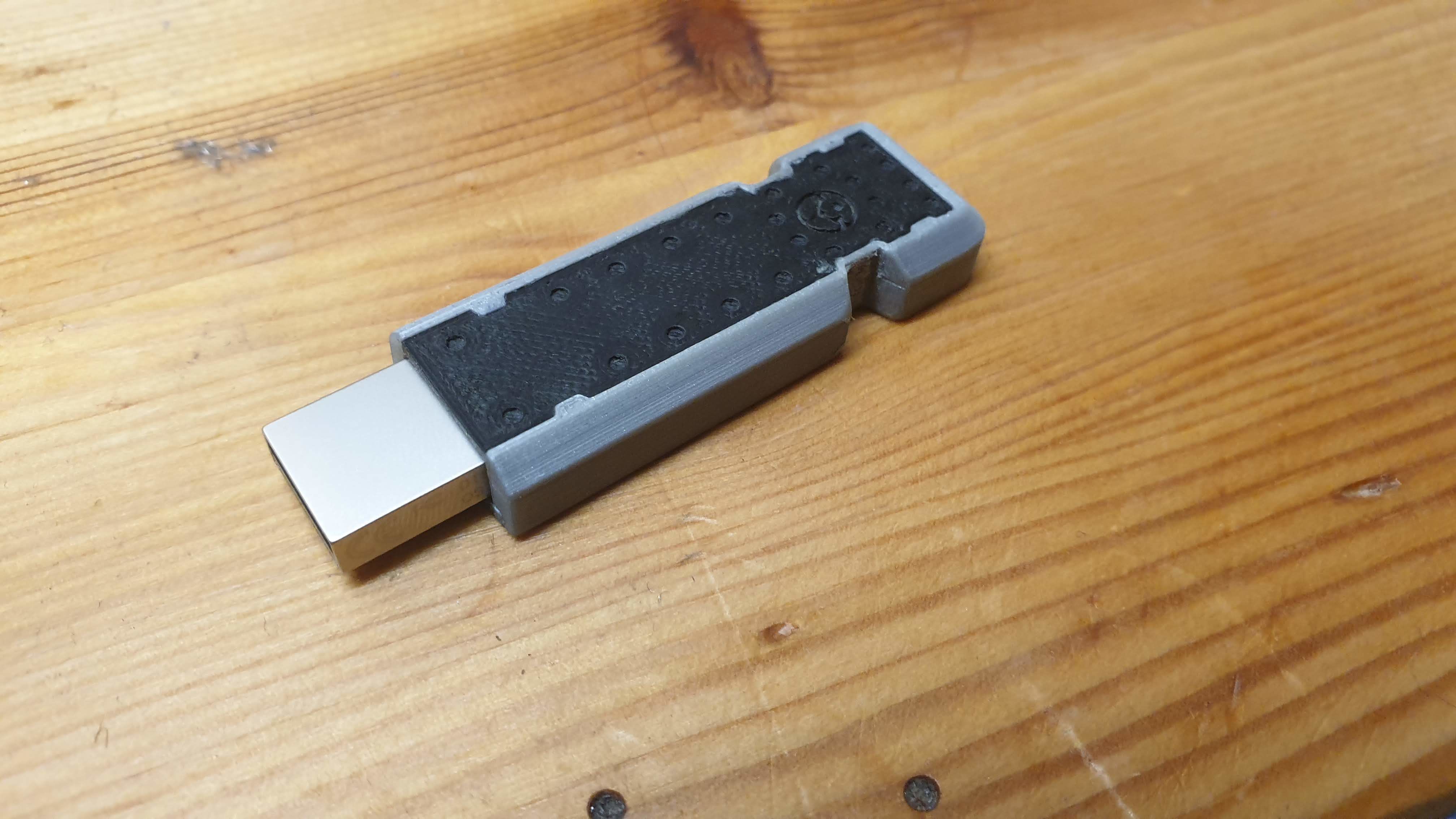 Arasaka Inspired Thumbdrive Free 3D print model_4