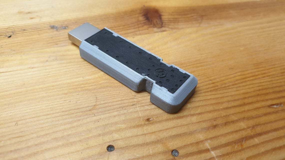 Arasaka Inspired Thumbdrive Free 3D print model_3